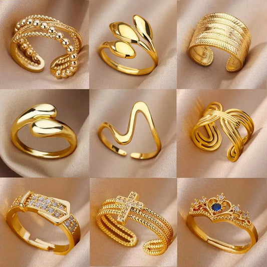 Geometric Women's Ring